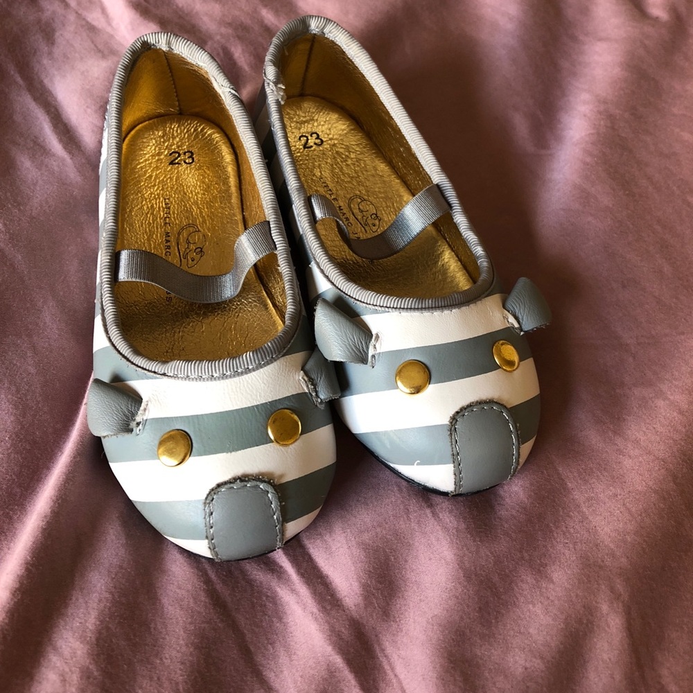 Little Marc Jacobs mouse flats