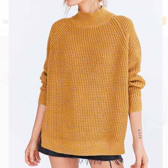 BDG Waffle Turtleneck (LAST ONE) - Picture 2 of 5