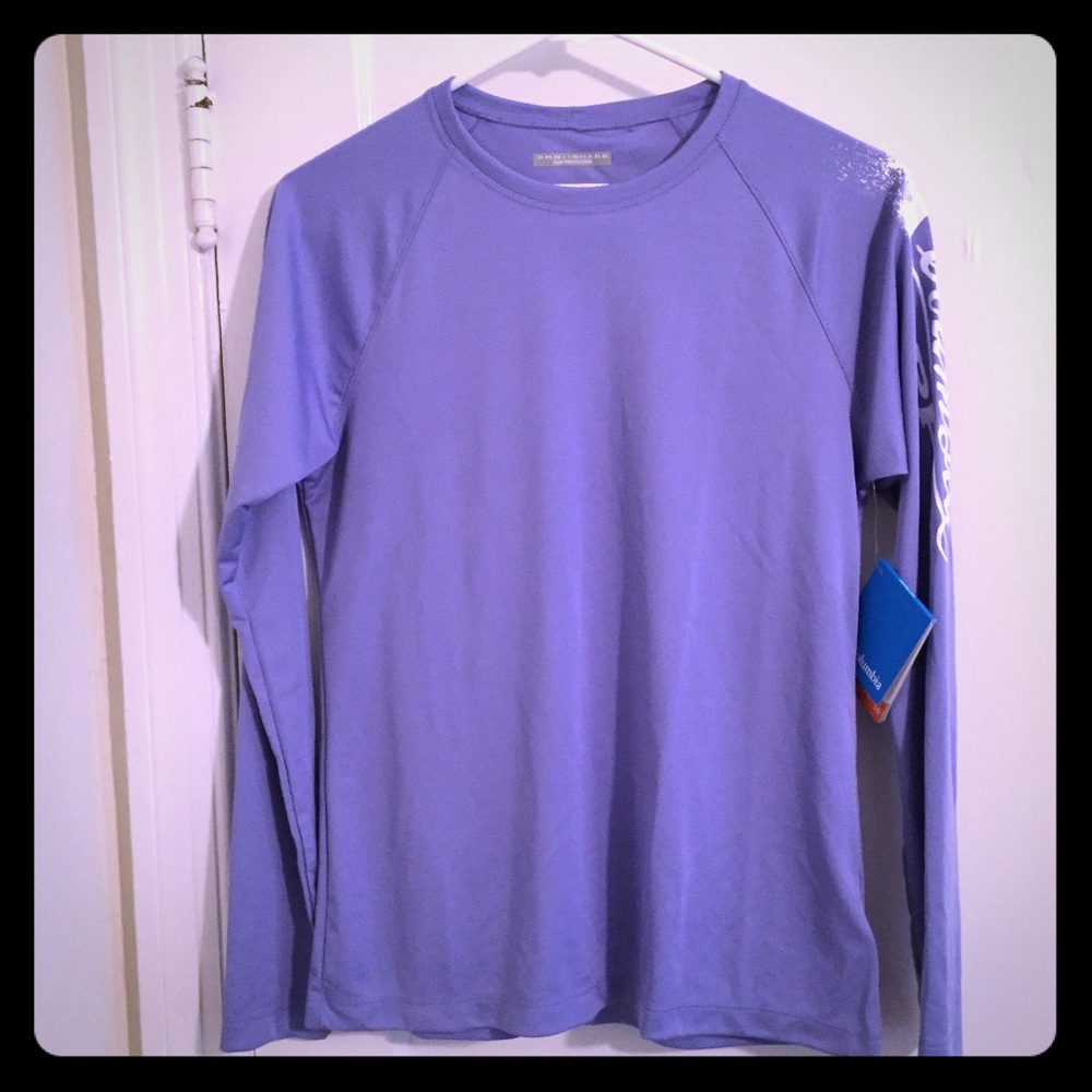 💜 Columbia OUTDOORS Purple Long Sleeve Shirt 💜
