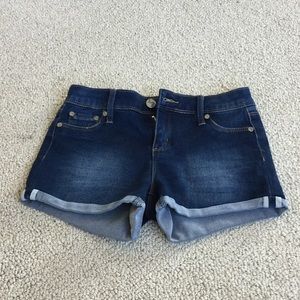 Denim shorts from Tillys