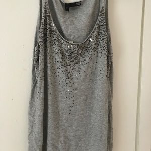 Eileen Fisher Organic Cotton & Cashmere Tank Top