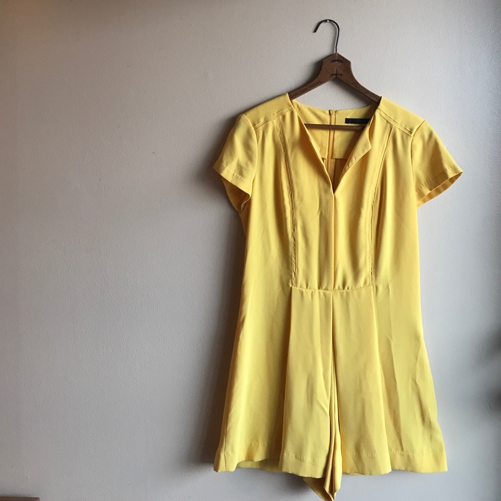 Butter Yellow Romper of Your Dreams