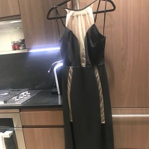 Black grown with cut outs