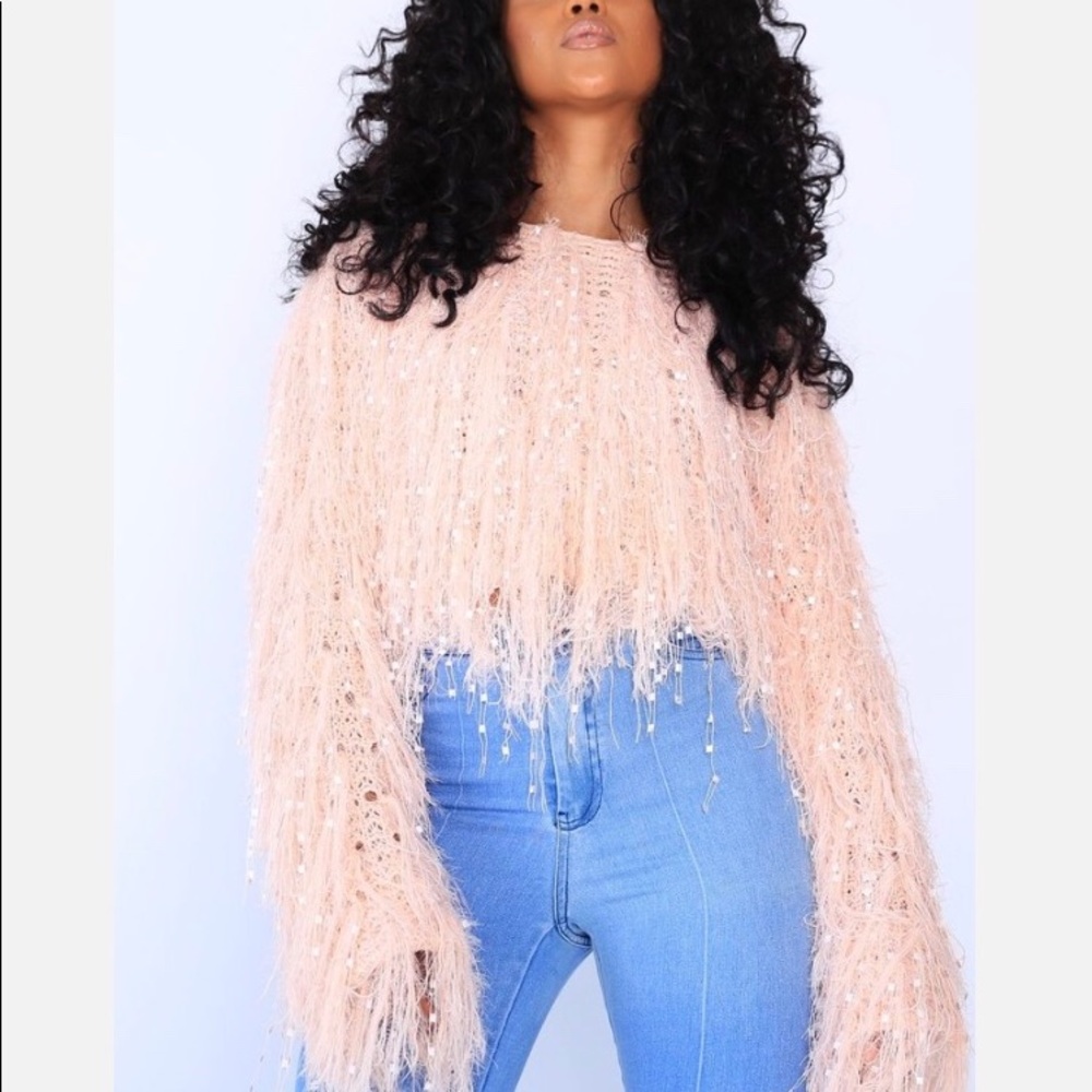 Beautiful shaggy sweater