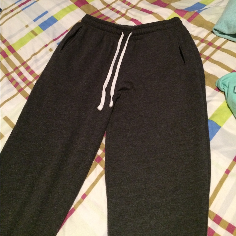Black joggers with pockets