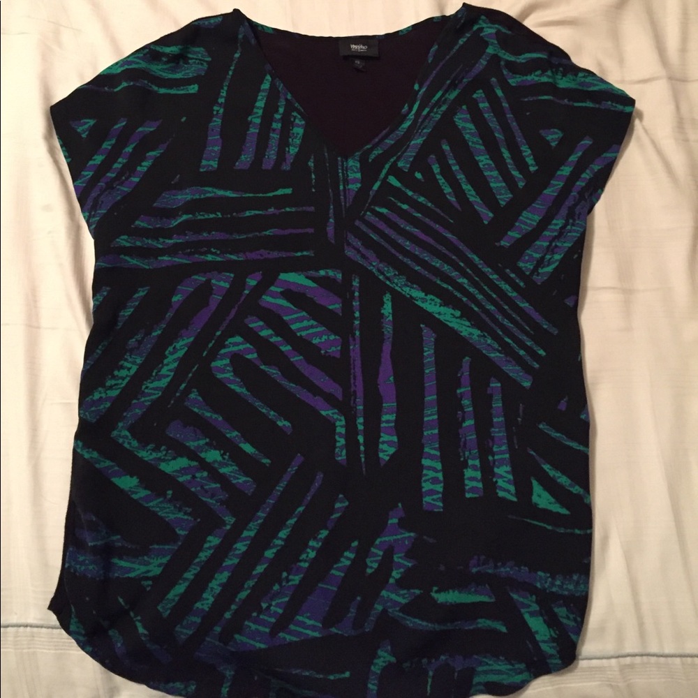 Mossimo business casual printed blouses