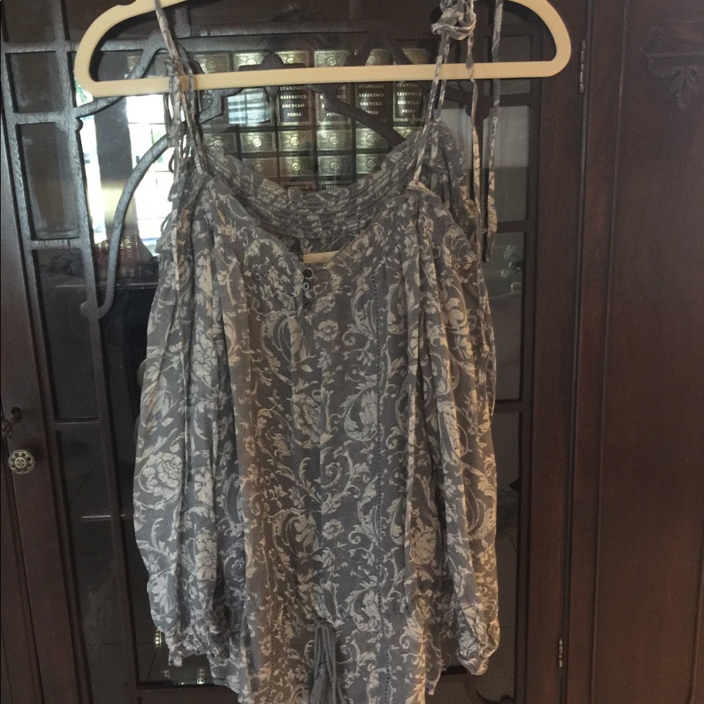 Denim &supply top,boho.