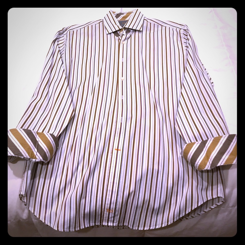 NEW THOMAS DEAN BUTTON DOWN