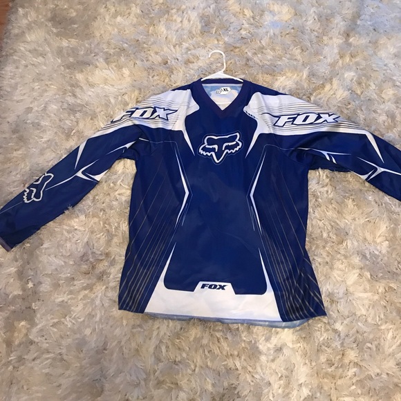 blue and white fox jersey