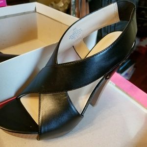Black High heel Sandal (New)