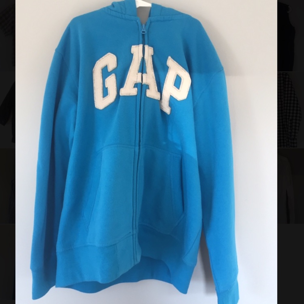 NWOT GapKids Blue sweatshirt hoodie