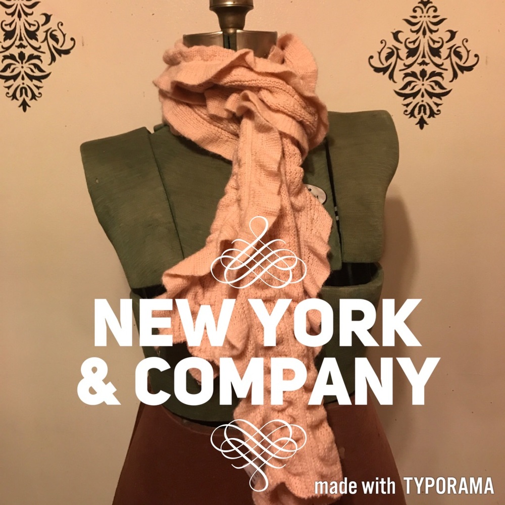 New York and Company Pink Scarf!