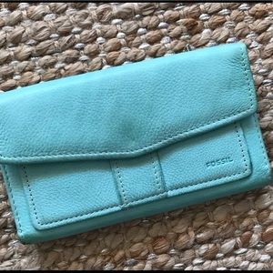 Fossil Envelope Genuine Leather Wallet