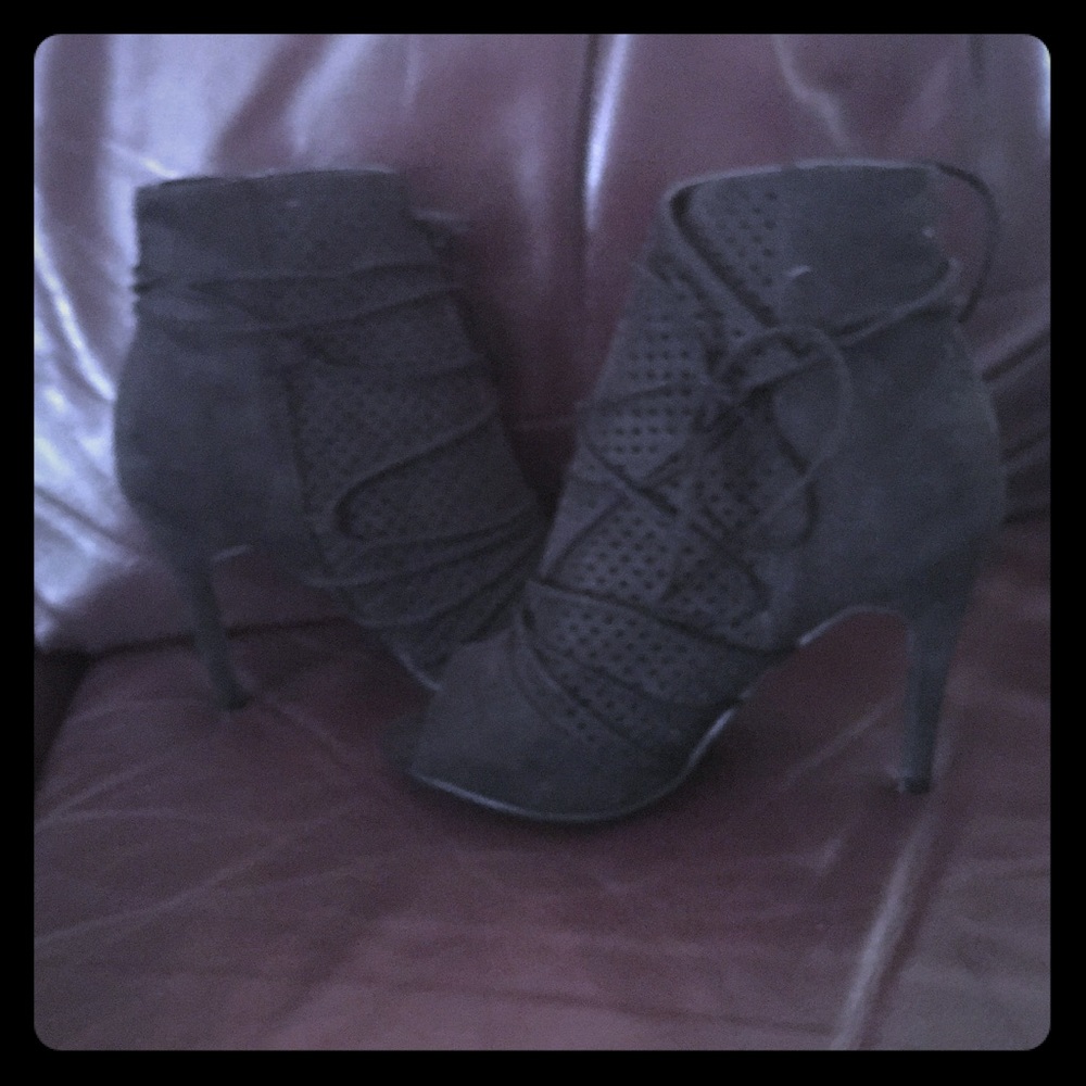 Sassy high heel booties