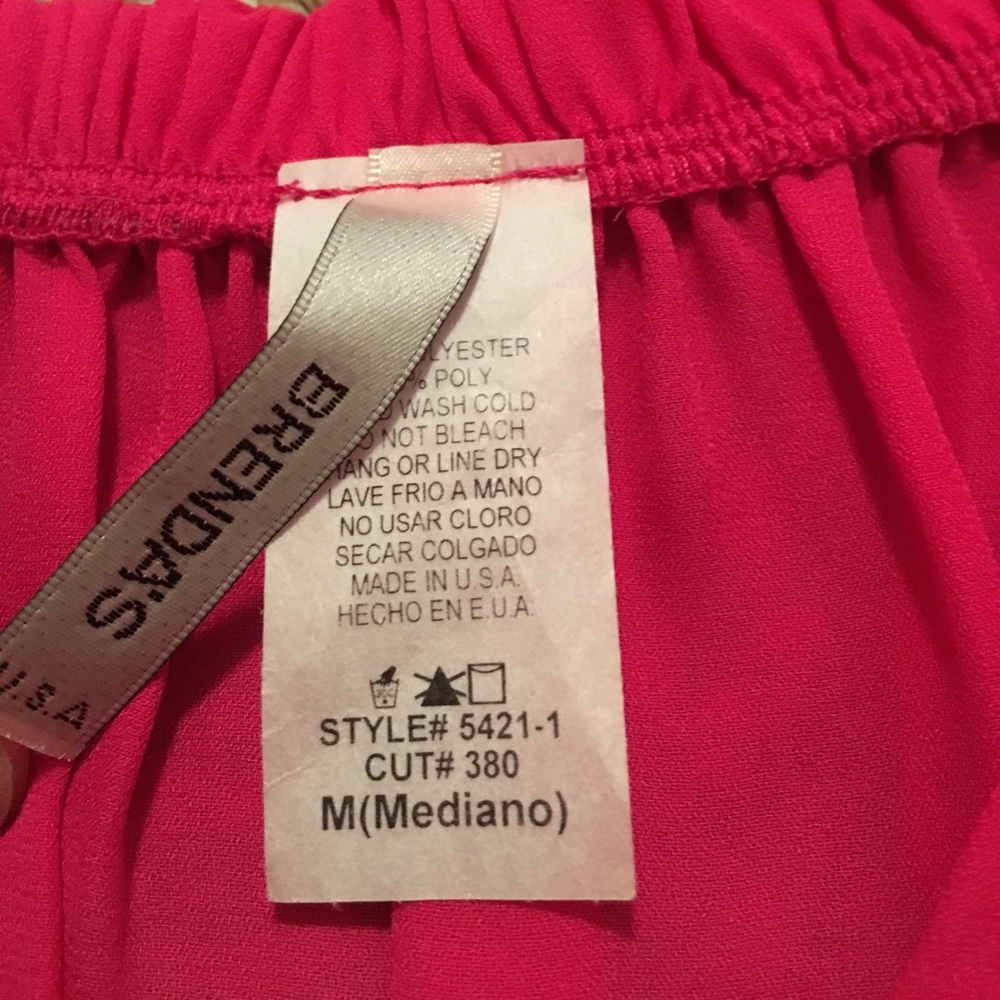 Pink flowy top - Picture 3 of 3