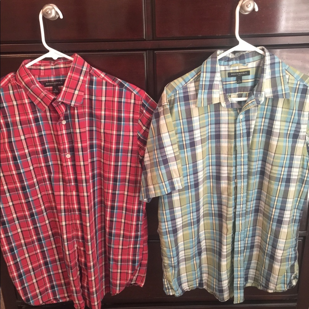Banana Republic men's shirt bundle!!