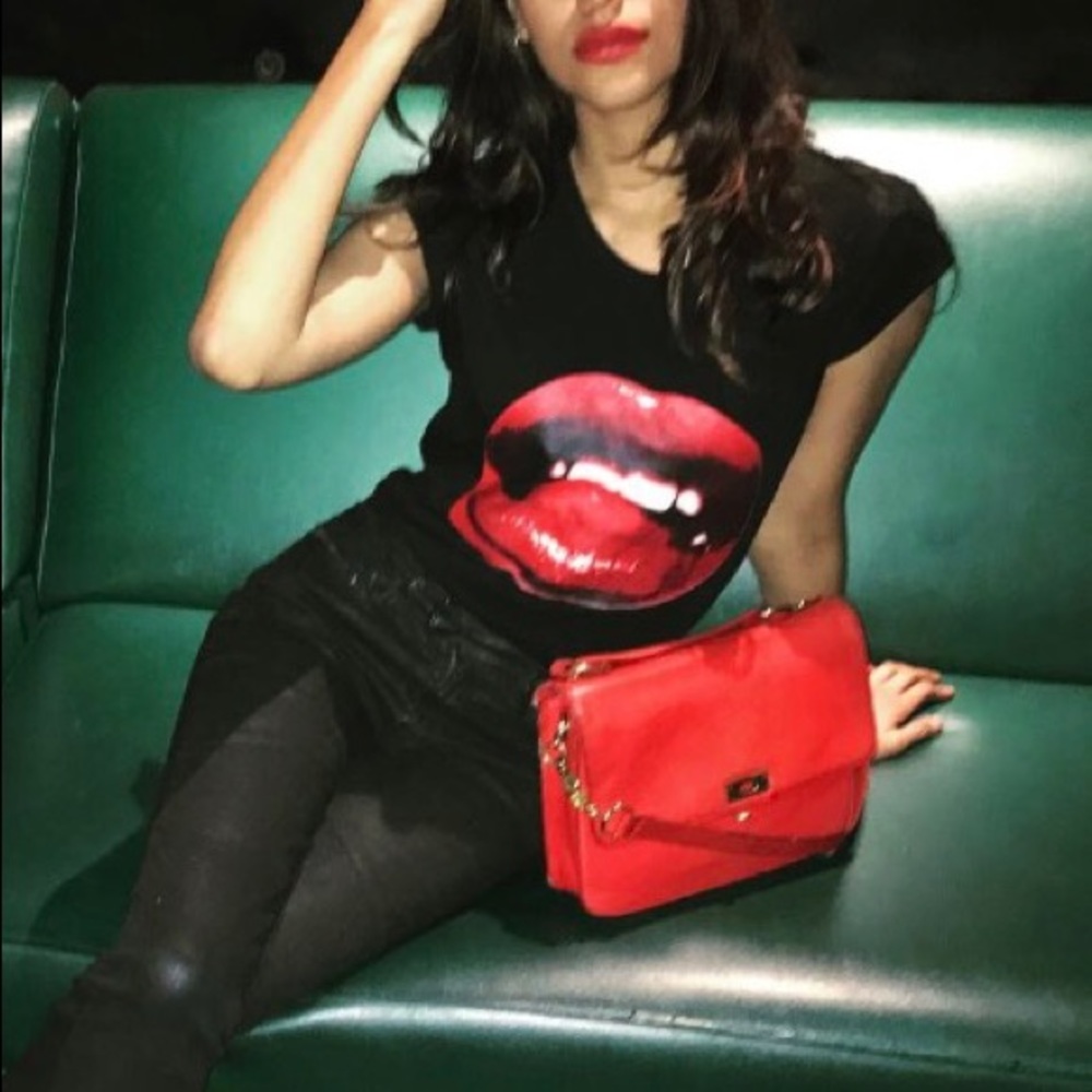 J CREW Red shoulder bag