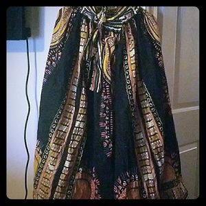 African inspired skirt