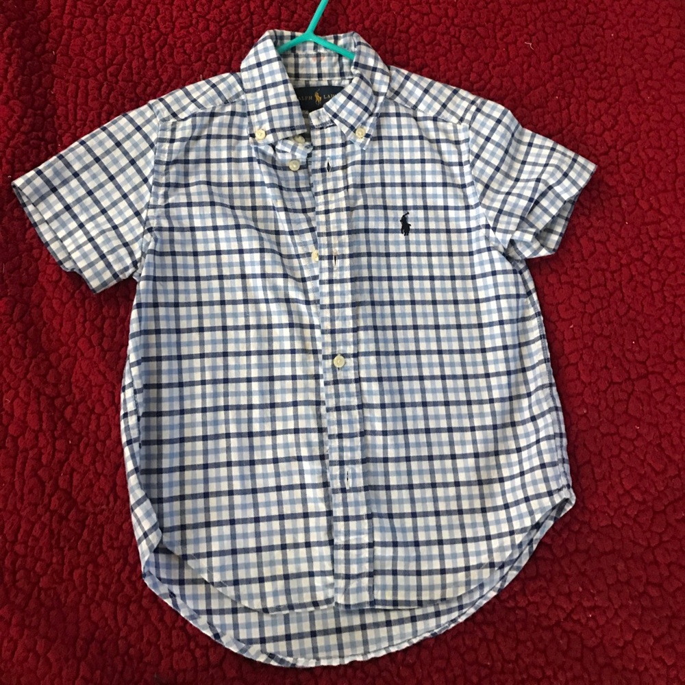 Boys polo button down