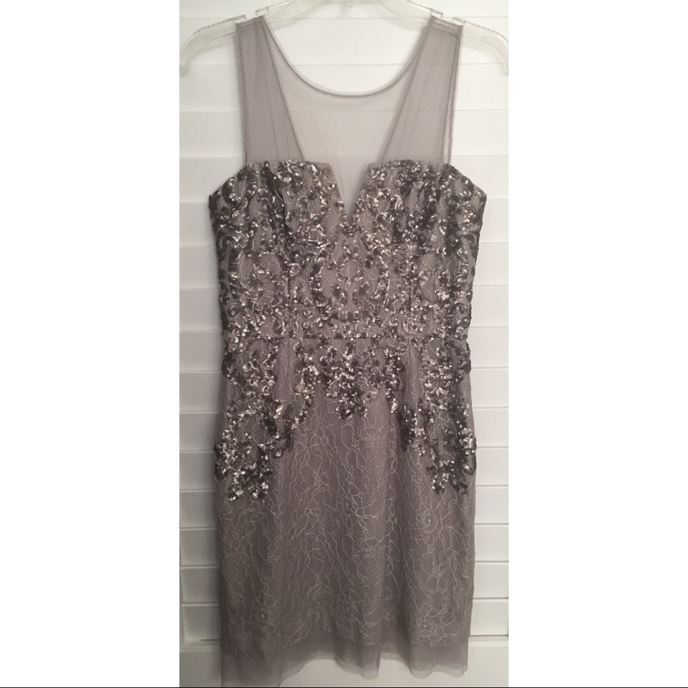 BCBGMAXAZRIA Abigail Paisley Dress - Size 6 - Picture 7 of 8