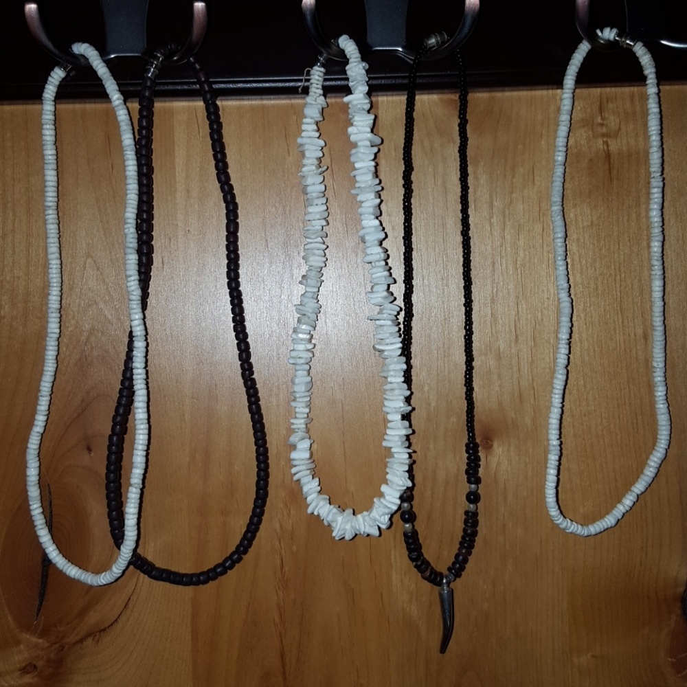 Shell/Beaded necklaces