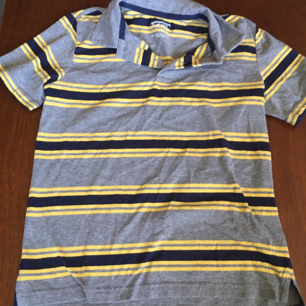 Arizona jeans striped polo shirt