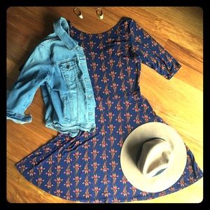 Gorgeous Leota Ilana Giraffe print dress