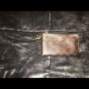 🌹Authentic Coach Double ZIP Wrislet