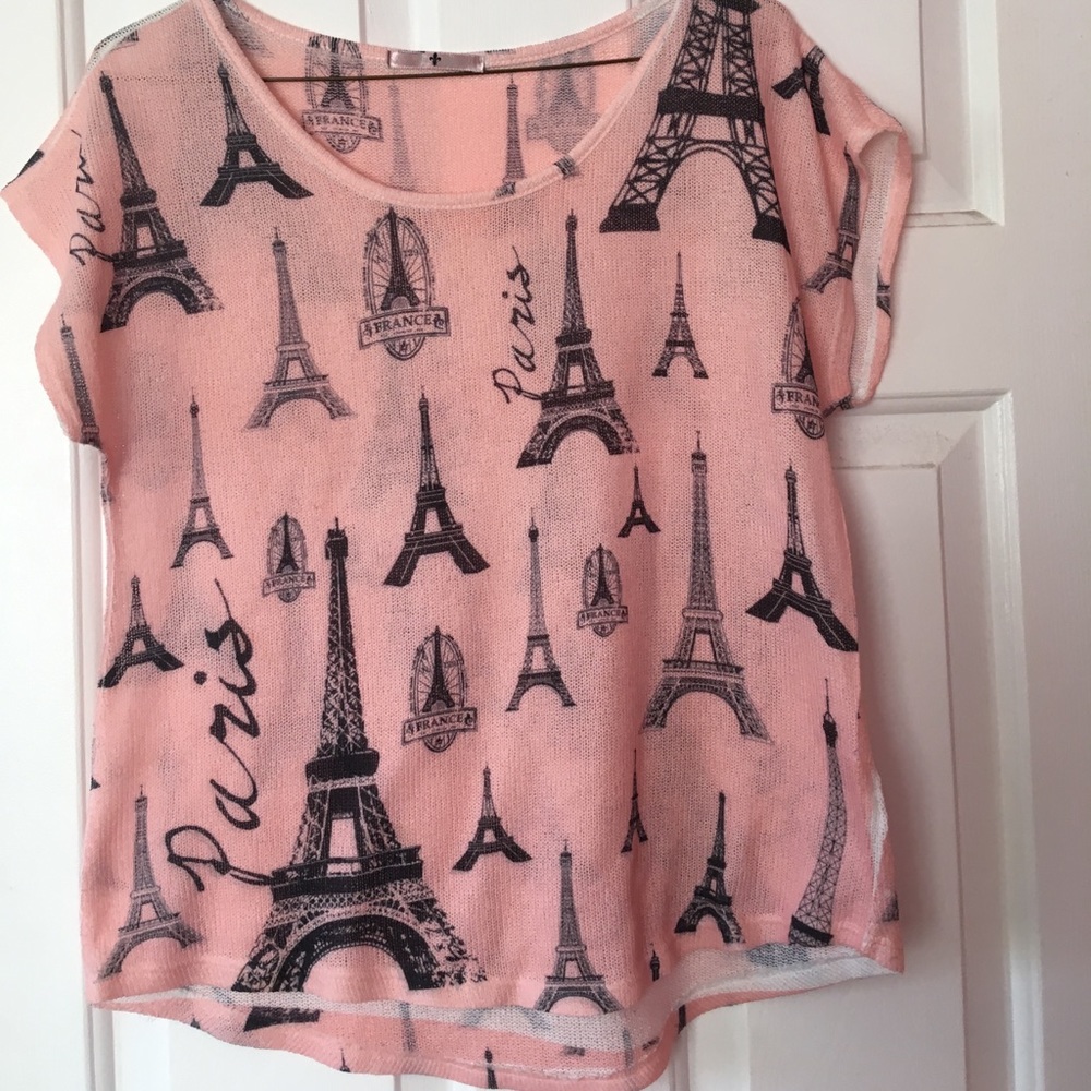 Pink Blu Planet Top