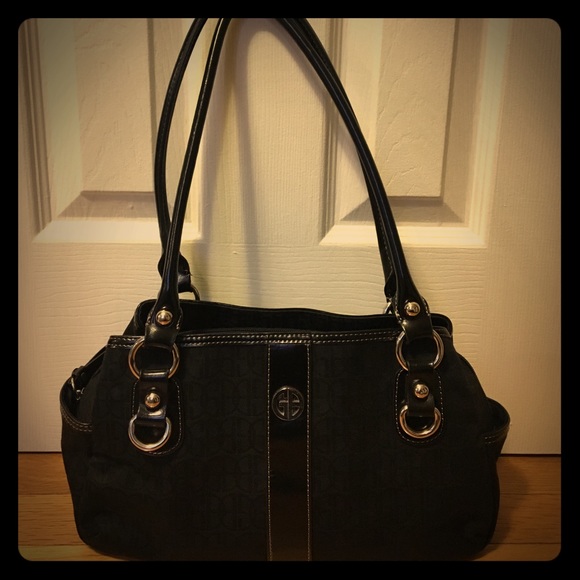 giani bernini black purse
