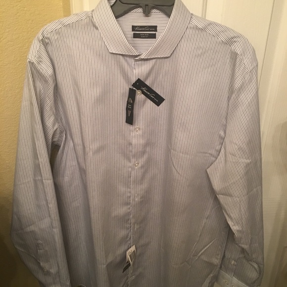 New KENNETH COLE Mens Shirt Sz 17 1/2 - Picture 1 of 5