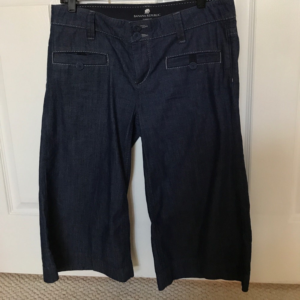 Banana Republic denim culotte (brand new)