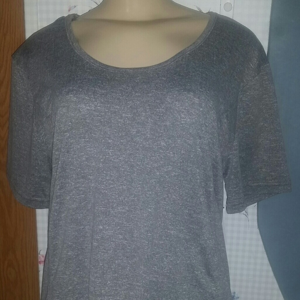 Gray shirt
