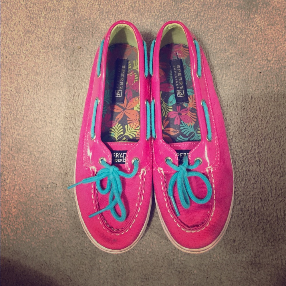 Pink Sperry Top-Siders