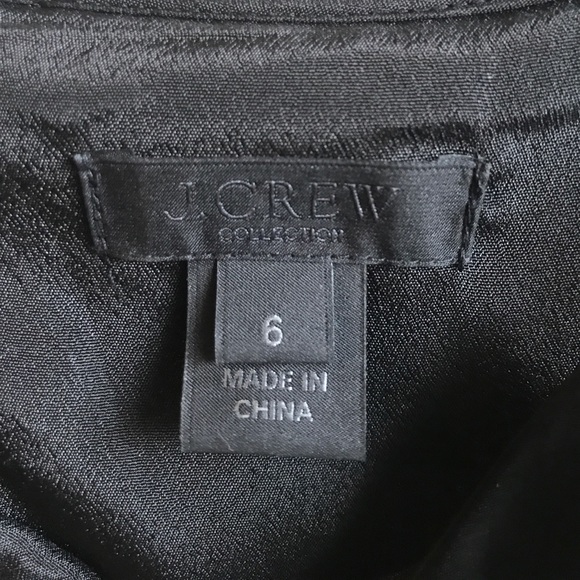 Jcrew Silk Cold Shoulder Dress - Picture 3 of 4