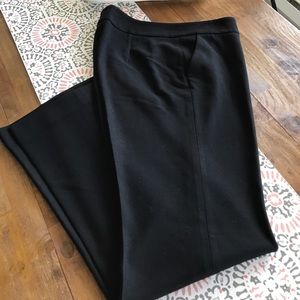 Semantiks Size 10 Black Wide Leg Slacks Pant