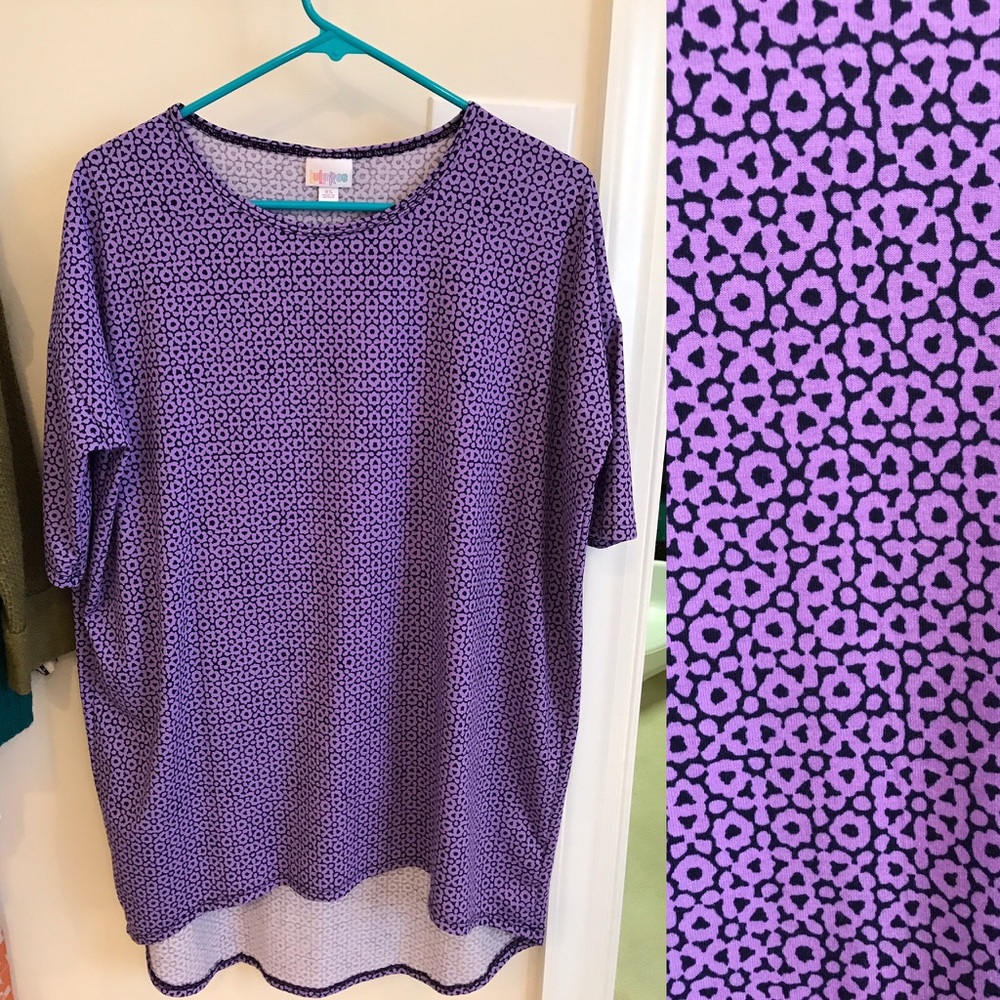 Purple Irma shirt