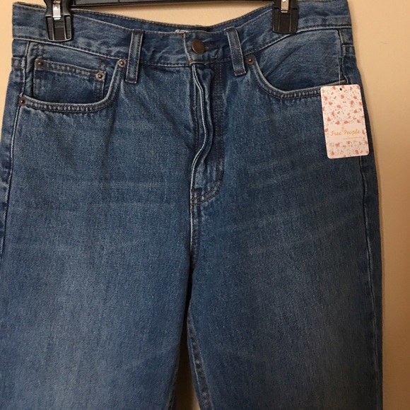 Free People cropped release hem jeans - Picture 3 of 6