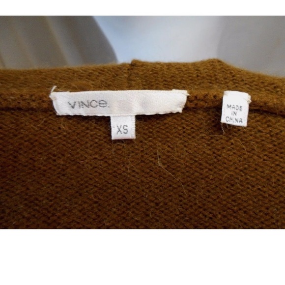 Vince wool hooded cardigan XS - Picture 5 of 8