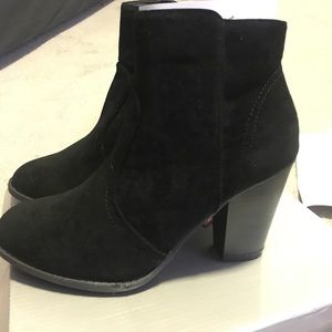 BRAND NEW adorable black booties!!!