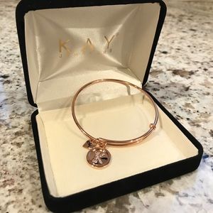 “K” Charmed Memories Bracelet