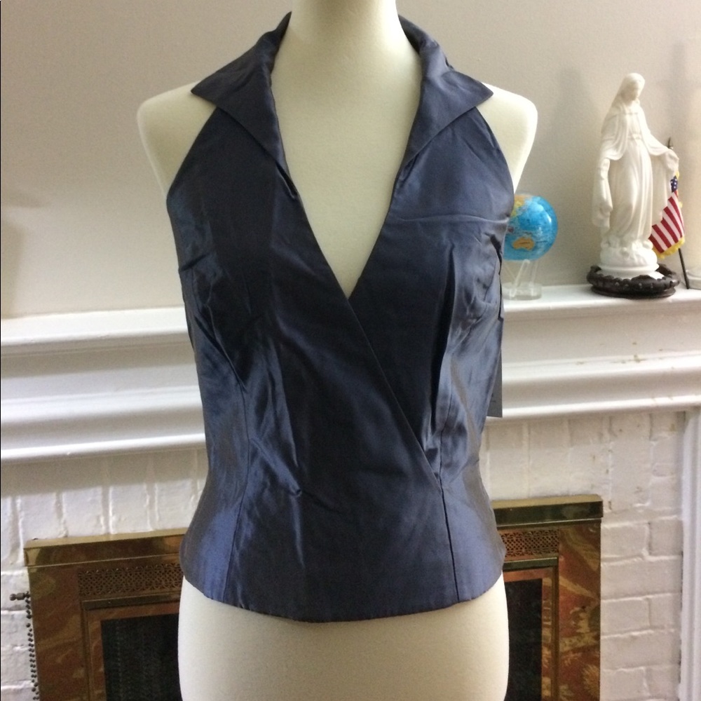 Carmen Marc Valvo Collection evening top