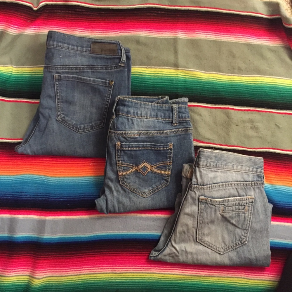 3 For 6$ Jeans DKNY/ mudd/ old navy