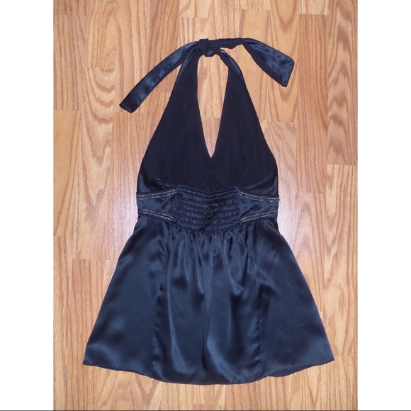 SOLD - The Limited Beaded Halter Top - Picture 3 of 3