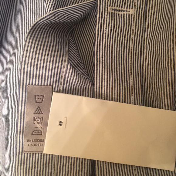 New Men’s THOMAS DEAN dress shirt 16 1/2L - Picture 6 of 7