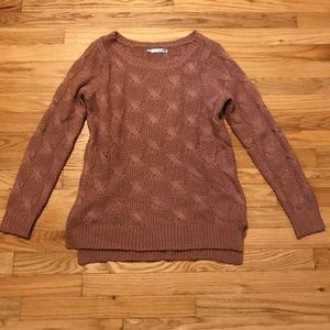 Maurice’s pink sweater