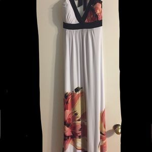 Halter maxi dress