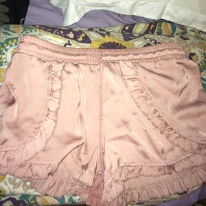 Baby pink shorts. Worn once