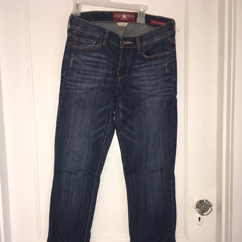 Lucky brand Sophia straight leg jeans