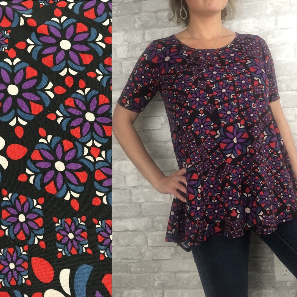 LuLaRoe S Purple Perfect T